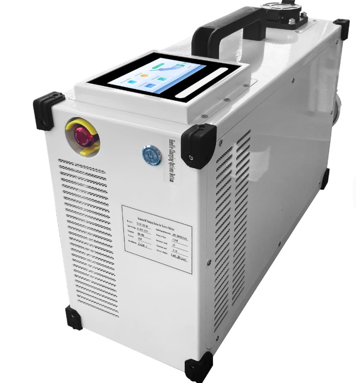 Cargador móvil DC 20kW - En uso